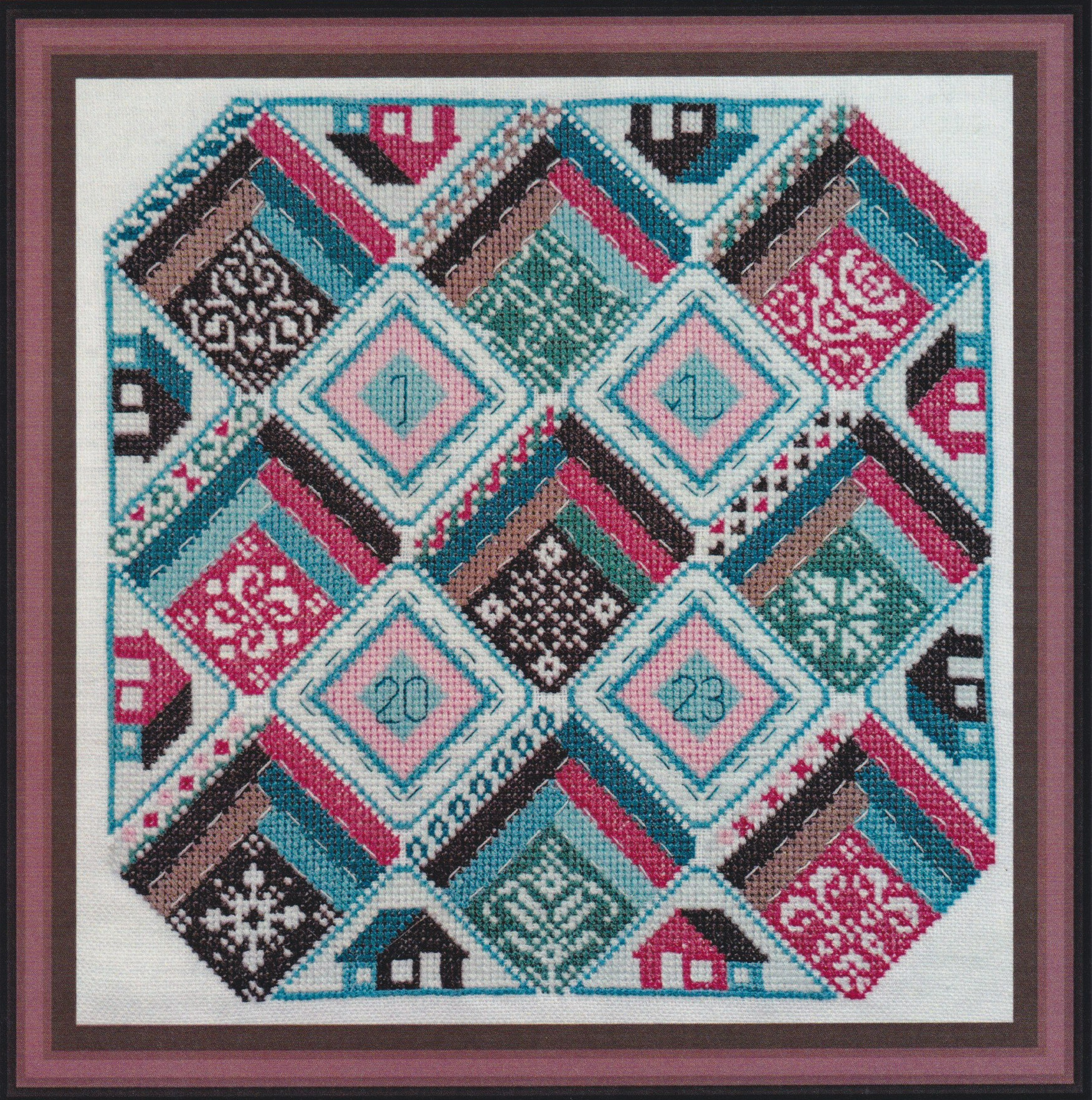 Log Country Cabin - Cross Stitch Pattern