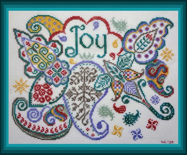 Paisley Joy - Cross Stitch Pattern