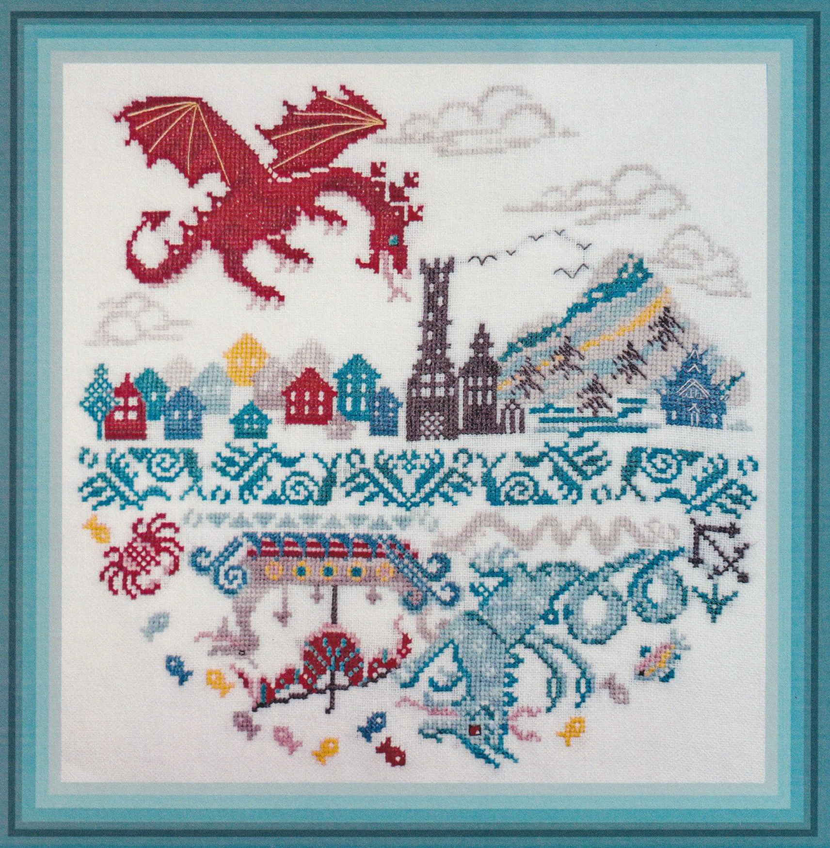Smaug's Erebor - Cross Stitch Pattern