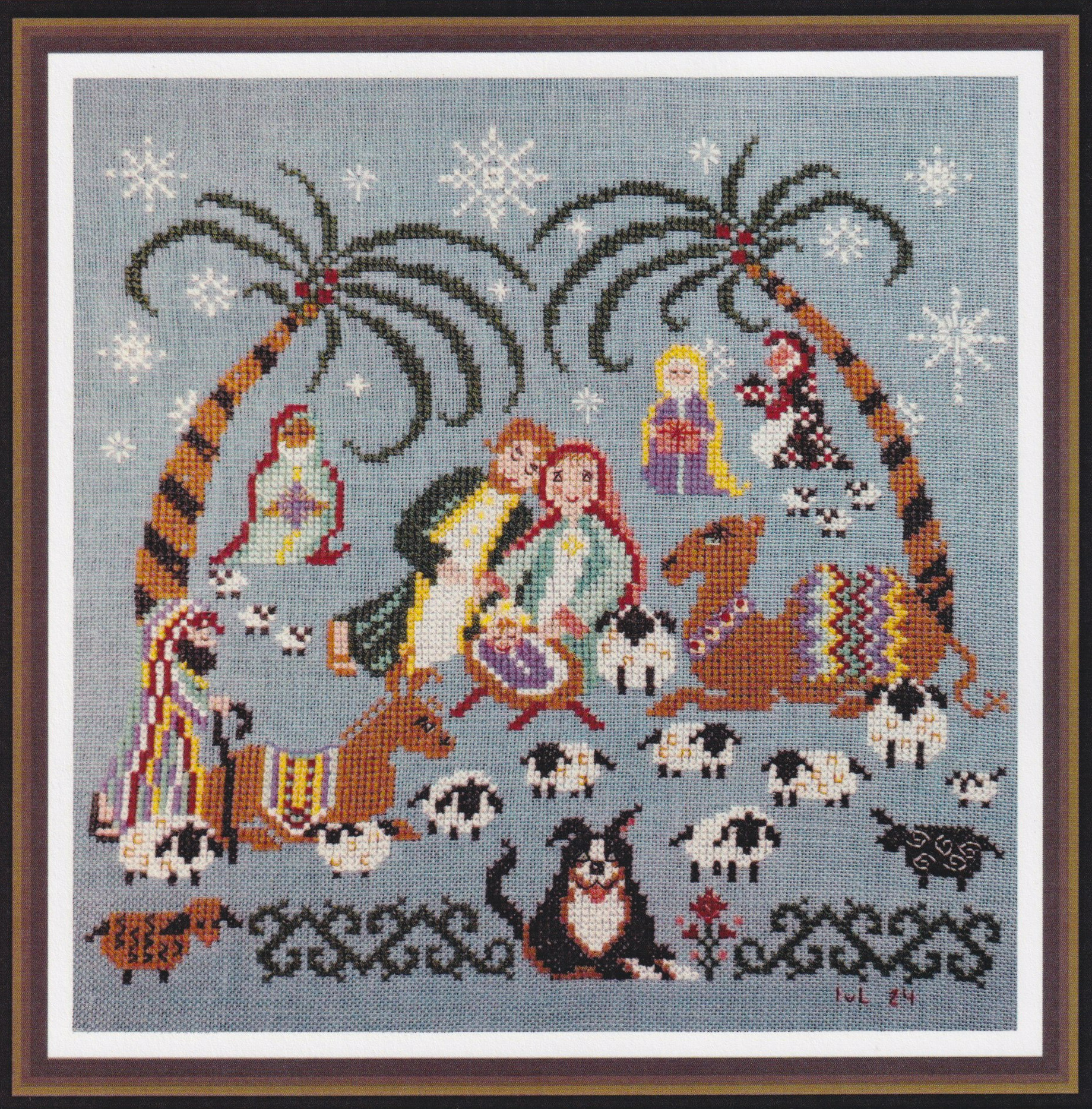 Starry Stable - Christmas Cross Stitch Pattern