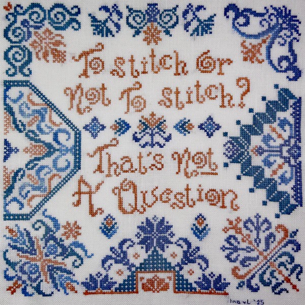 To Stitch or Not? - Cross Stitch Pattern
