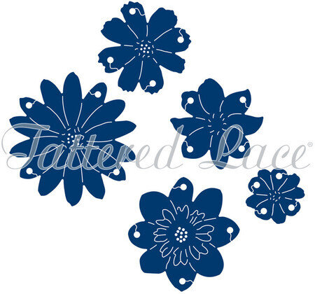 Tattered Lace Die - Interlocking Flowers