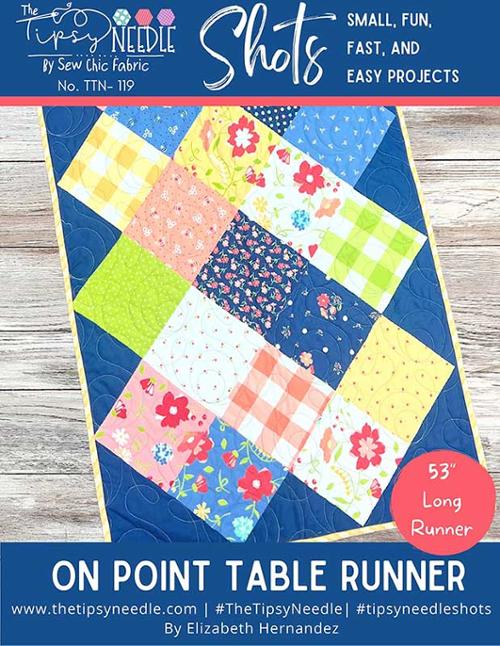 On Point Table Runner - Quilt Pattern