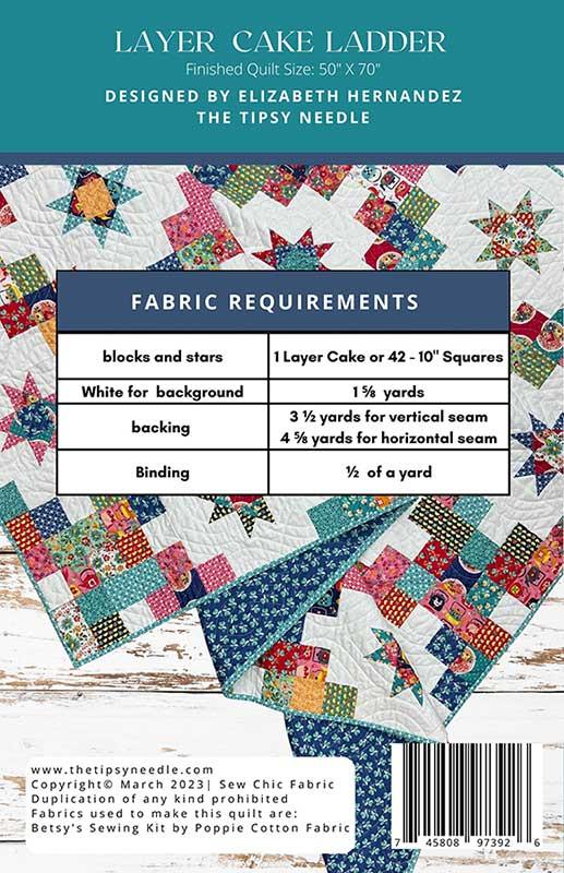 Layer Cake Ladder - Quilt Pattern