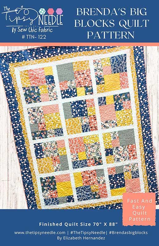 Brenda's Big Blocks - Quilt Pattern
