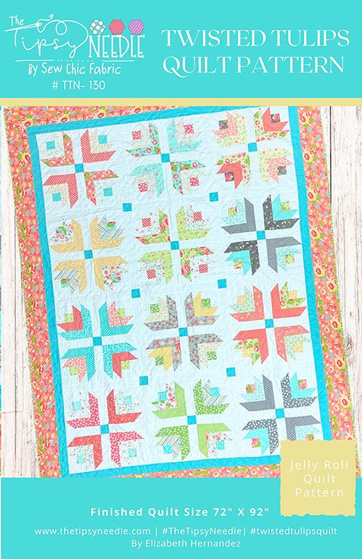 Twisted Tulip - Quilt Pattern