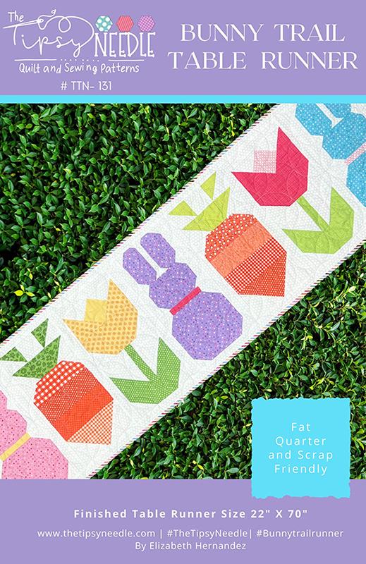 Bunny Trail Table Runner - Sewing Pattern
