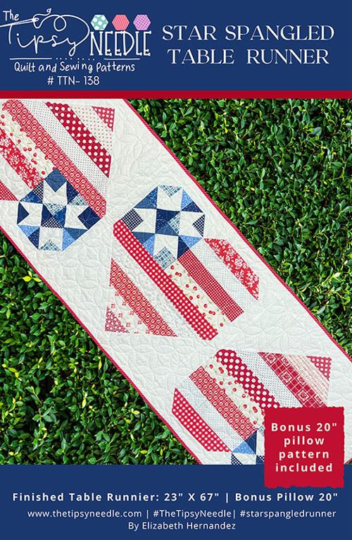 Star Spangled Table Runner - Quilt Pattern