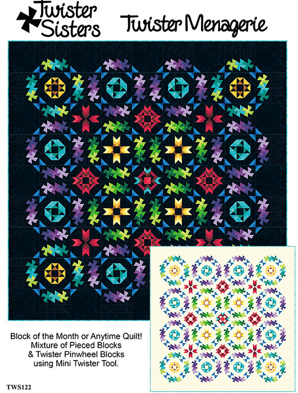 Twister Menagerie - Quilt Pattern