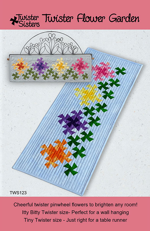 Twister Flower Garden - Quilt Pattern