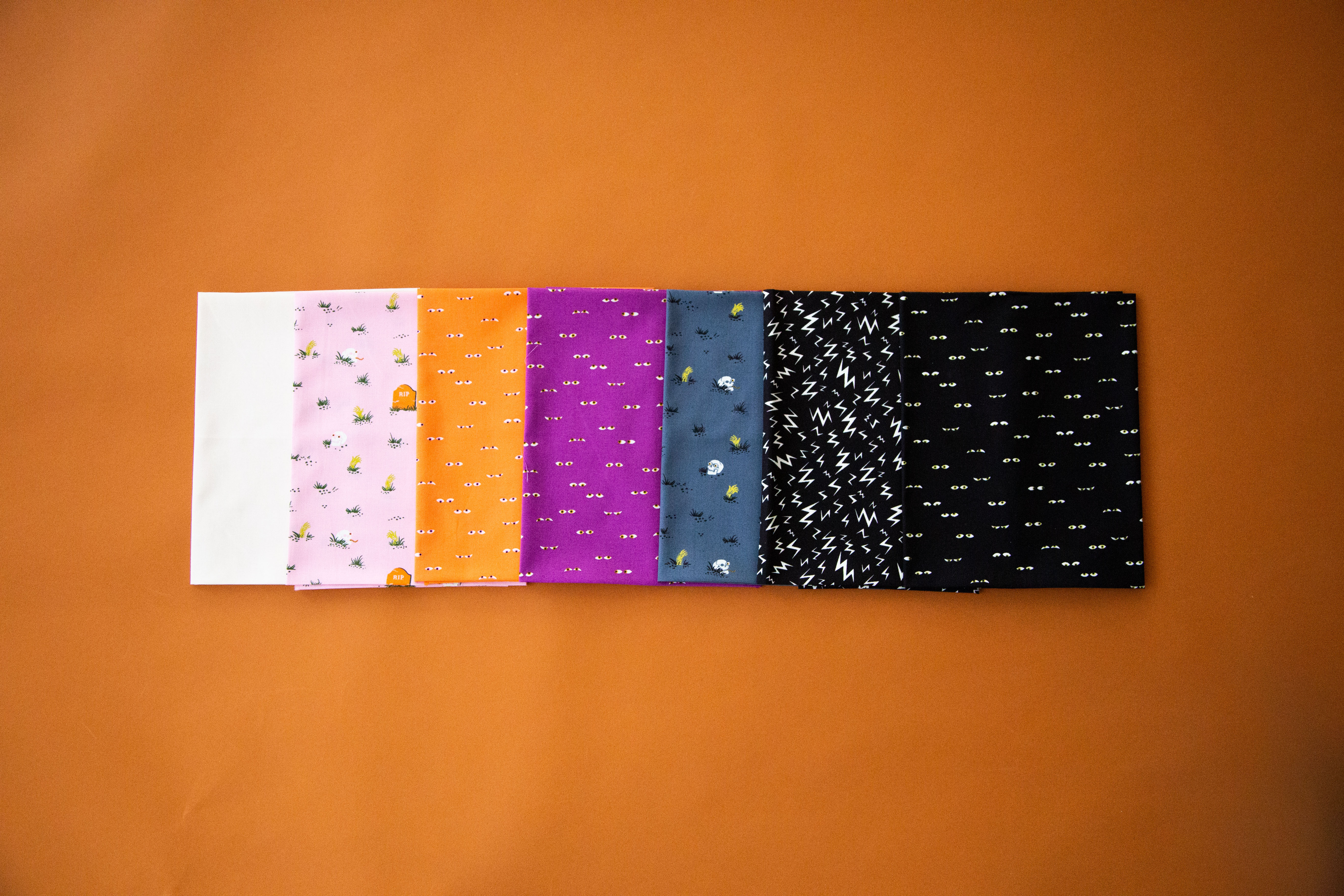 Tiny Frights Eyes - Witchy - Quilt Fabric