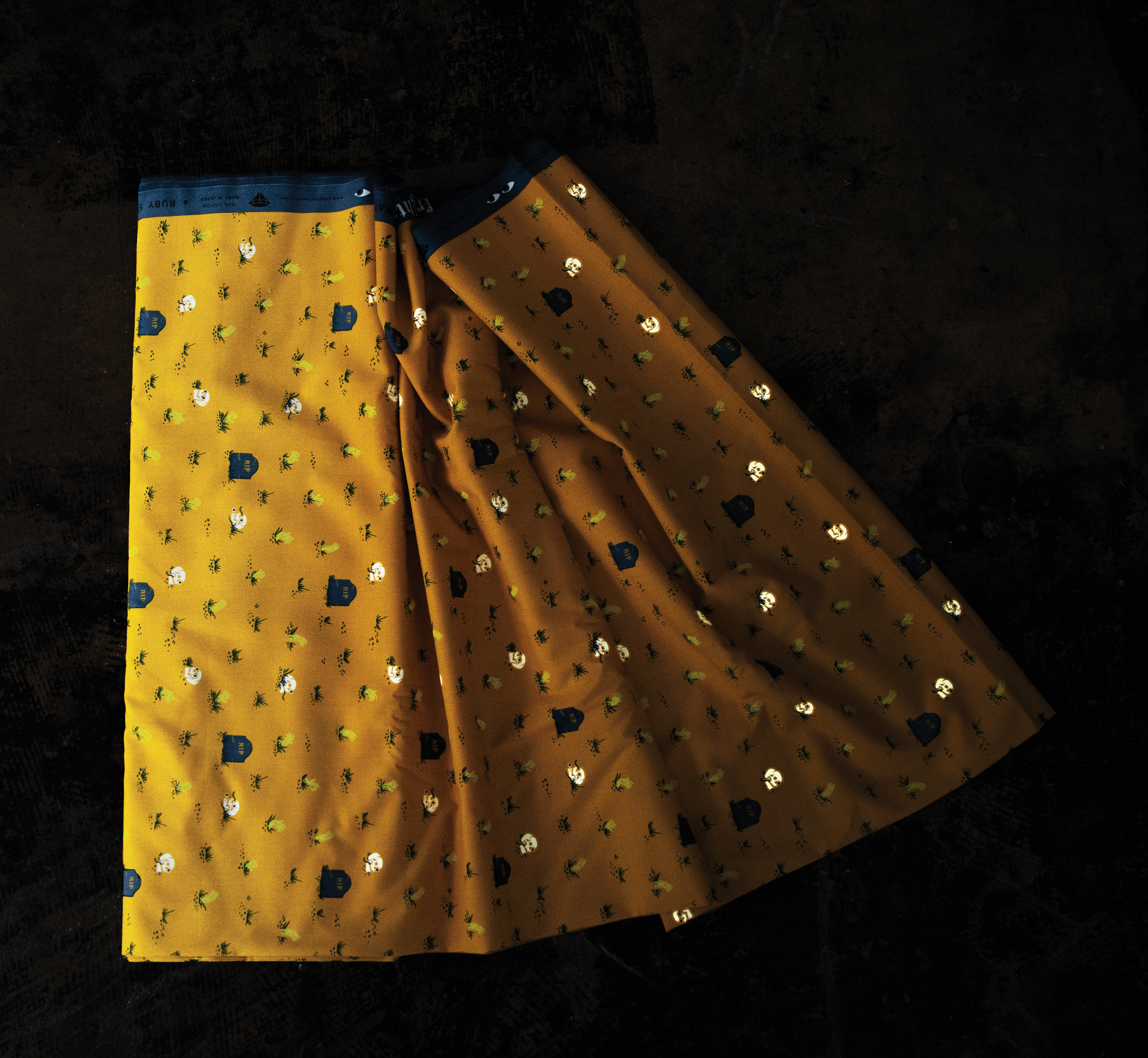 Tiny Frights Eyes - Witchy - Quilt Fabric