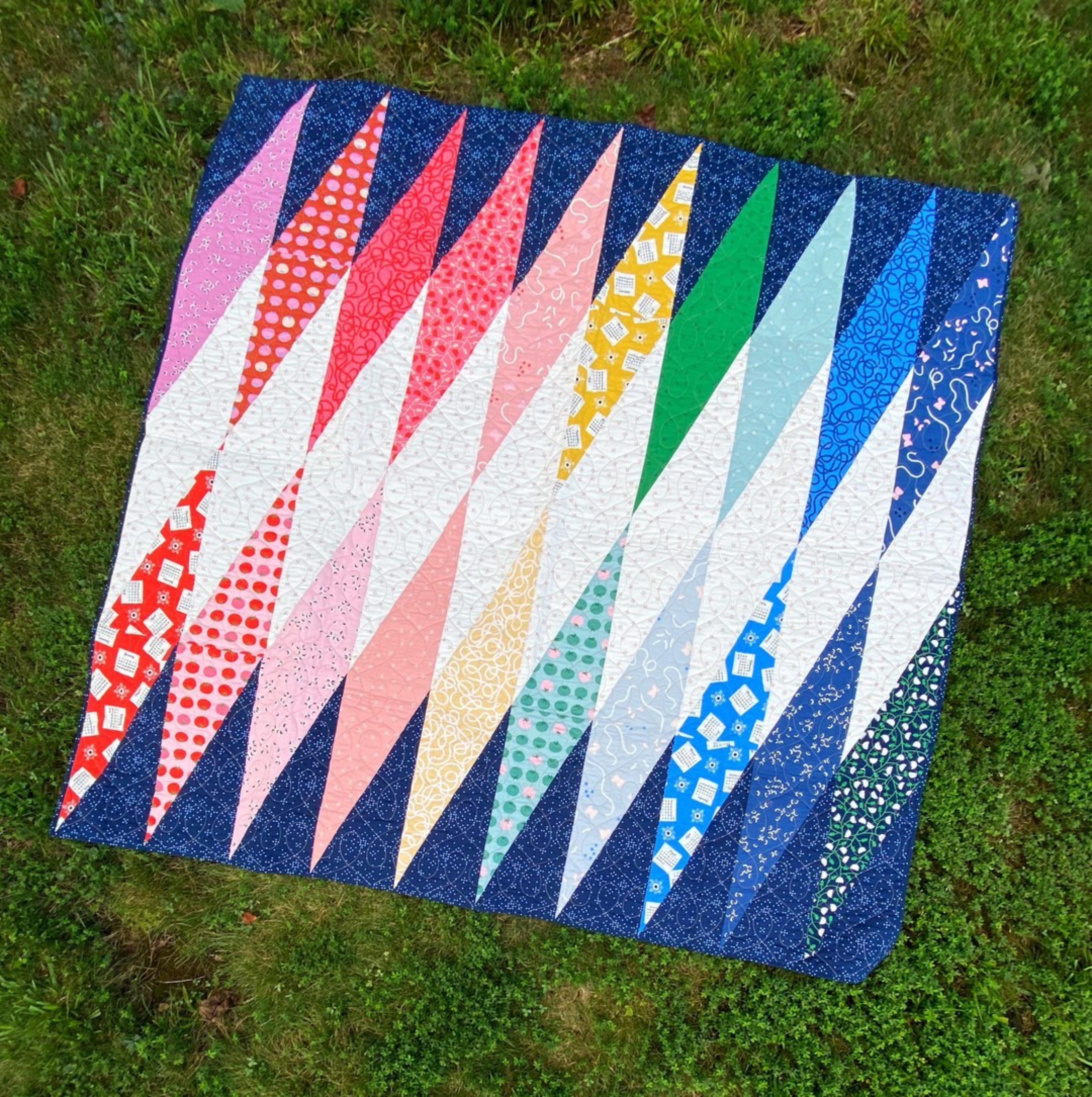 Tomato Tomahto Dove - Quilt Fabric