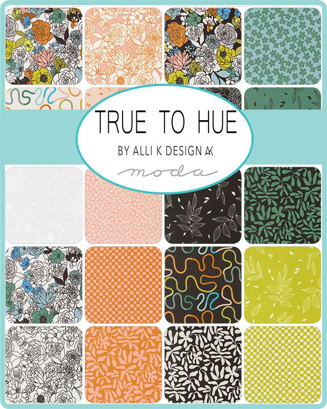 True To Hue Daisy Blush - Quilt Fabric
