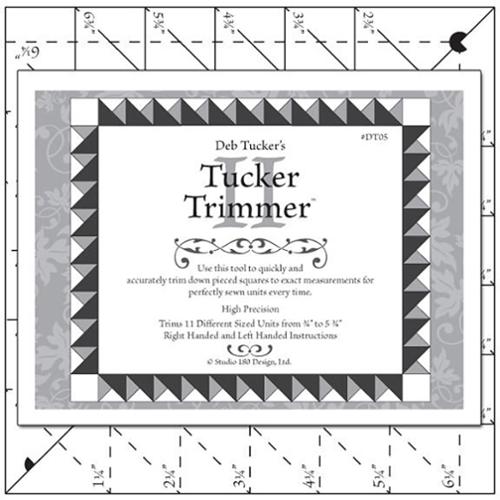 Tucker Trimmer II - Quilting Ruler