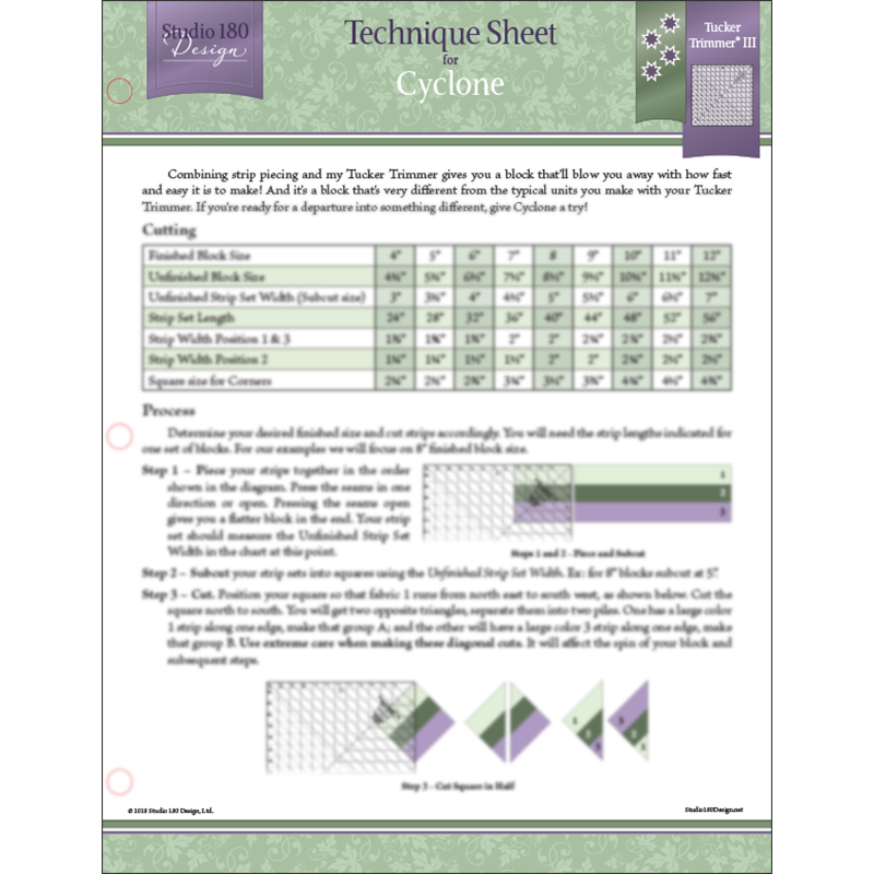 Cyclone - Tech Sheet 