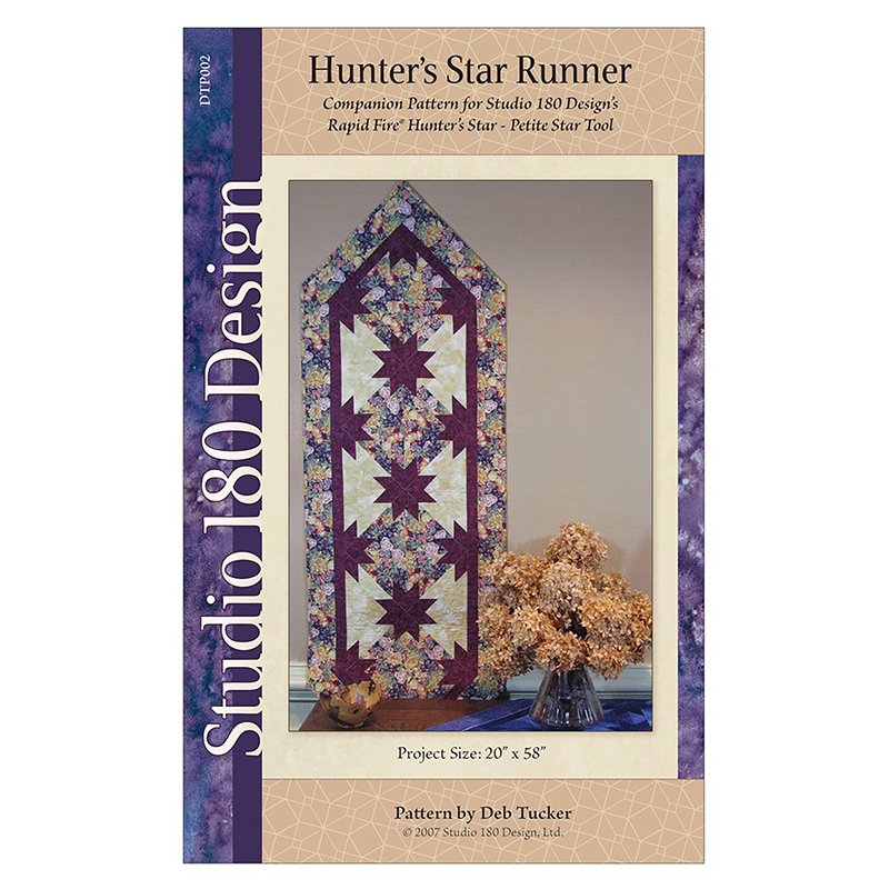 Hunters Star Ptd Table Runner - Quilt Pattern