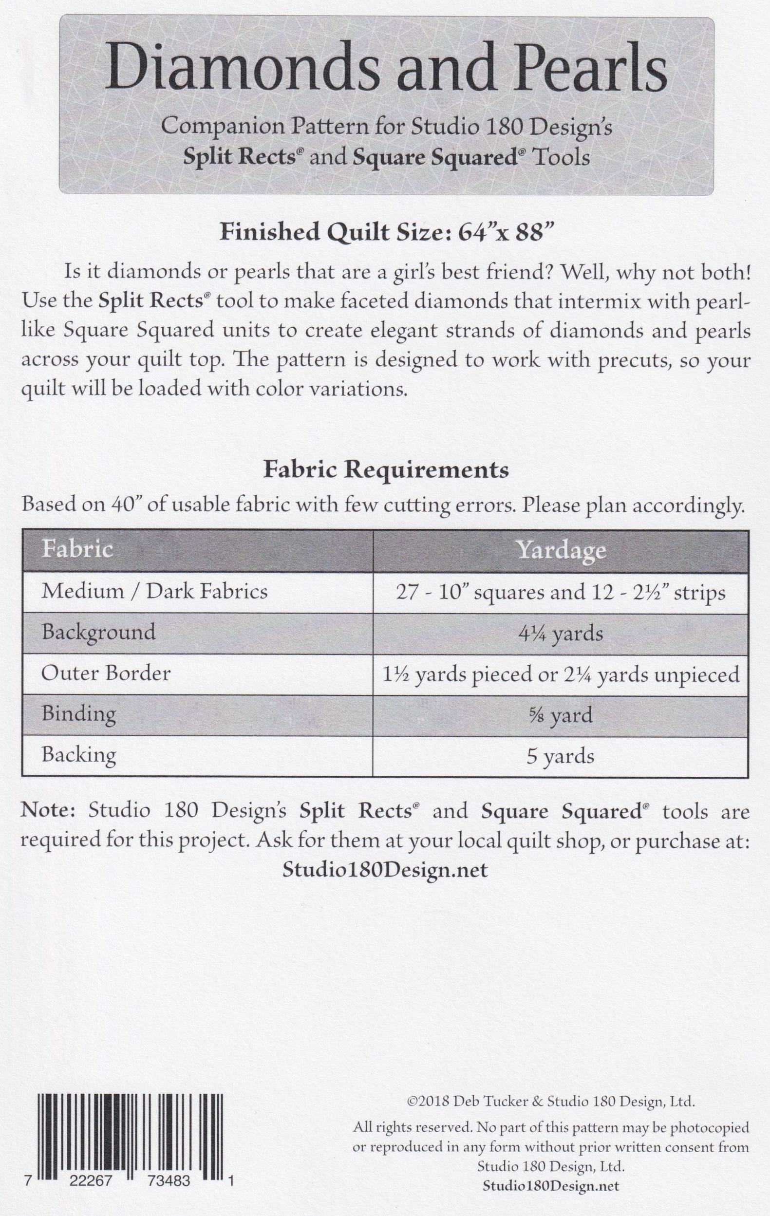 Diamonds And Pearls - Quilt Pattern
