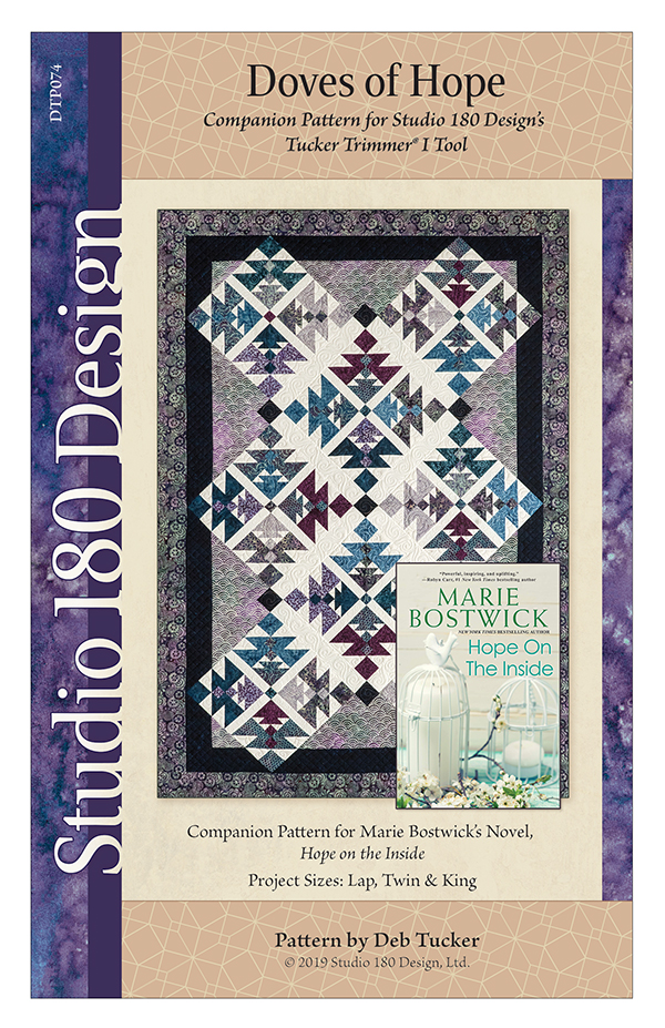 Doves Of Hope - Quilt Pattern, zoomed in. Select this picture to zoom back out.