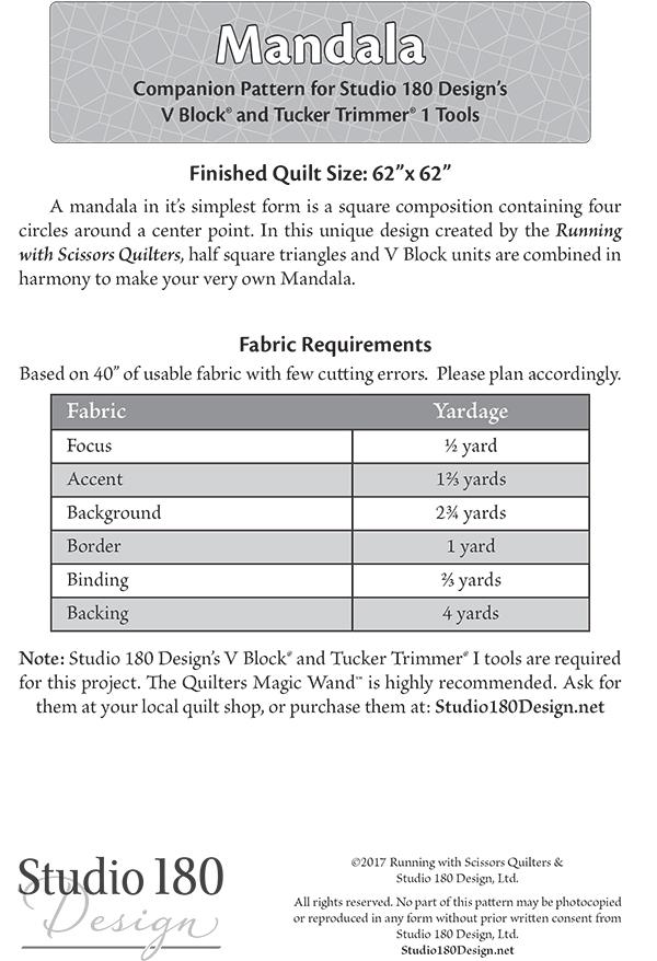Mandala - Quilt Pattern