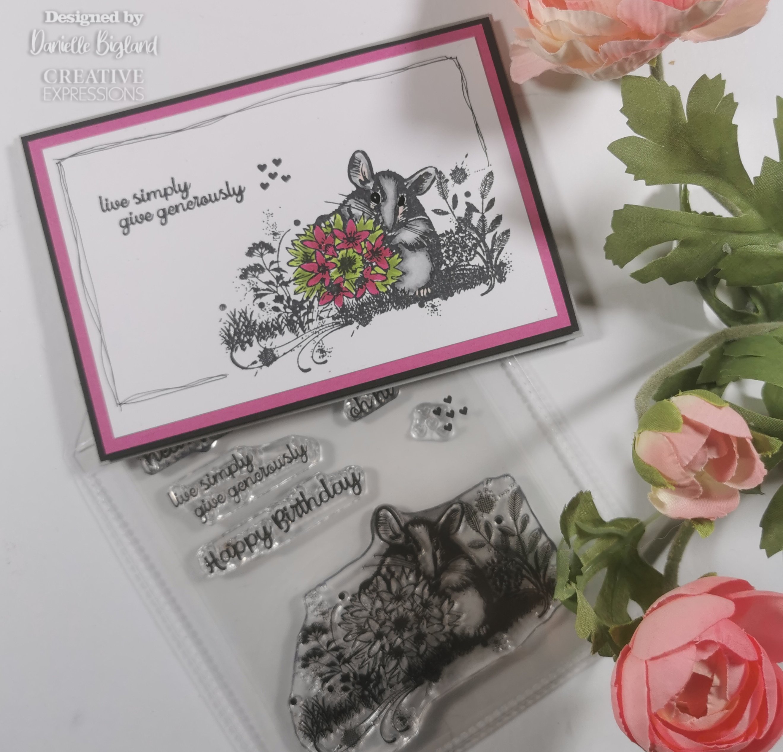 Woodland Walk - Missy Mouse - Clear Stamp Set