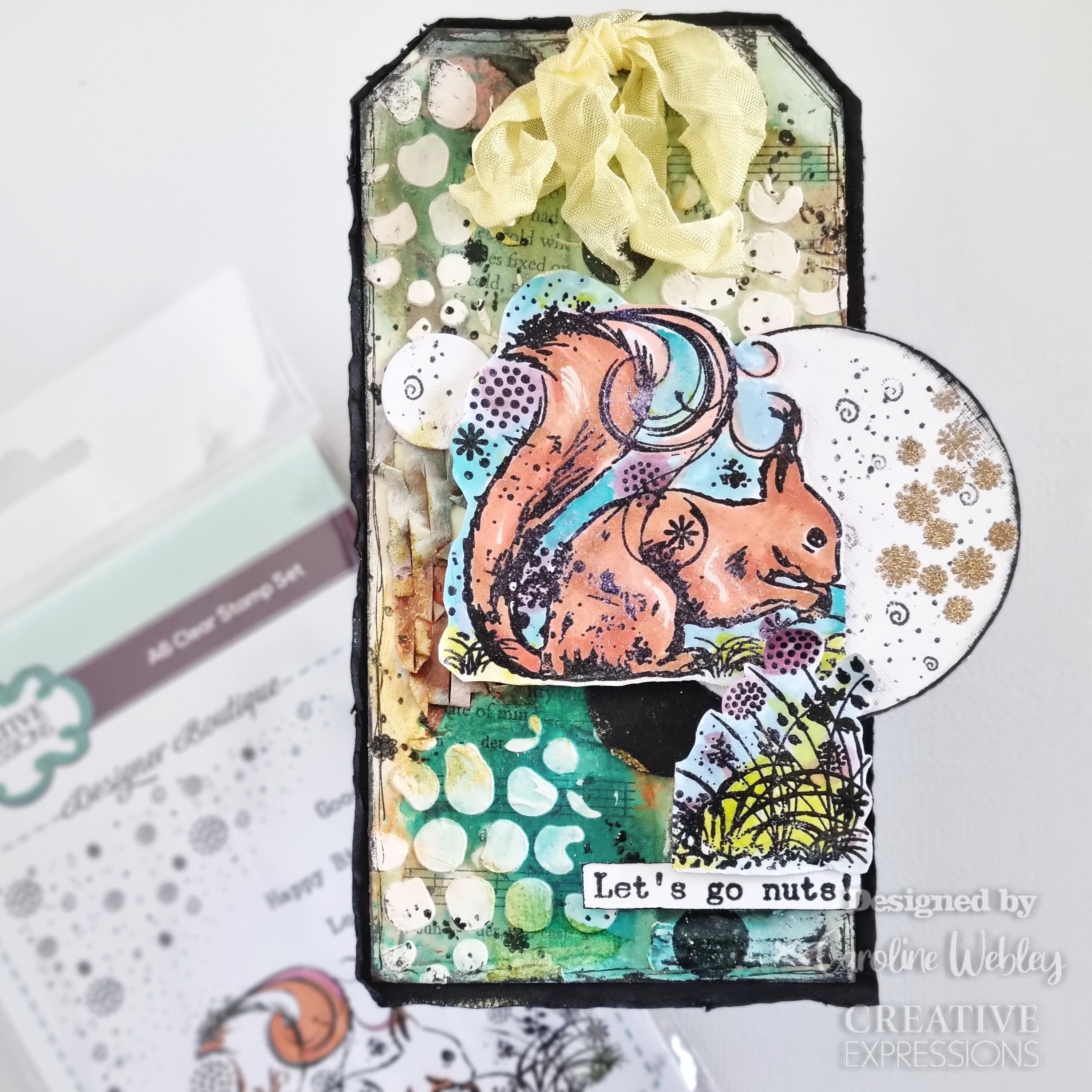 Woodland Walk - Sammy Squirrel - Clear Stamp Set