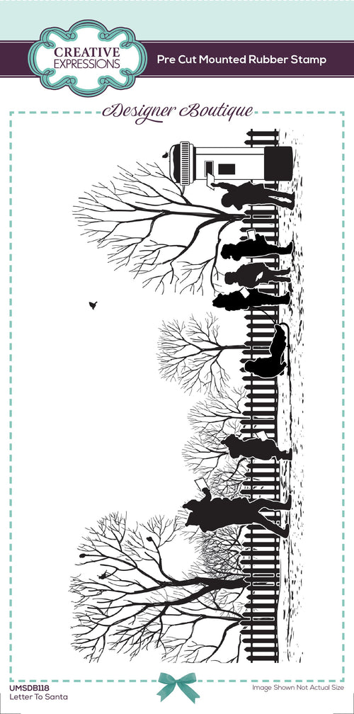 Letter To Santa - Rubber Stamp
