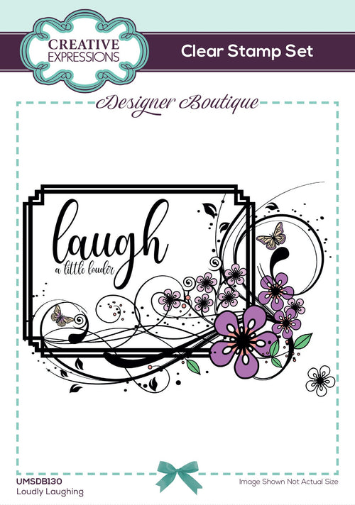 Loudly Laughing - Clear Stamp