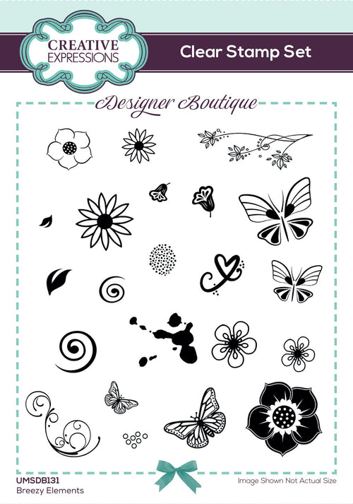 Breezy Elements  - Clear Stamp