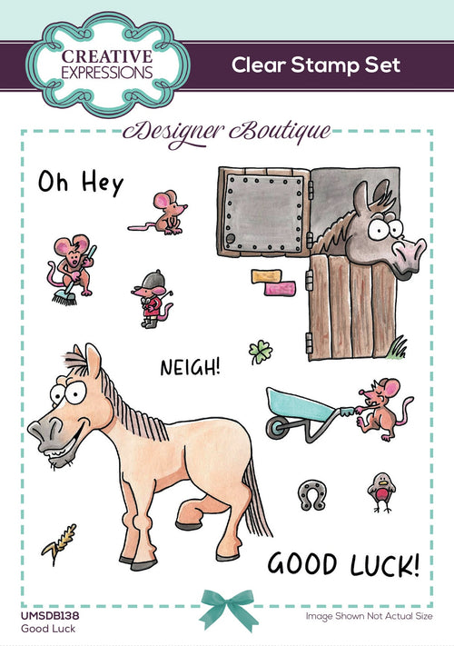 Good Luck - Clear Stamp