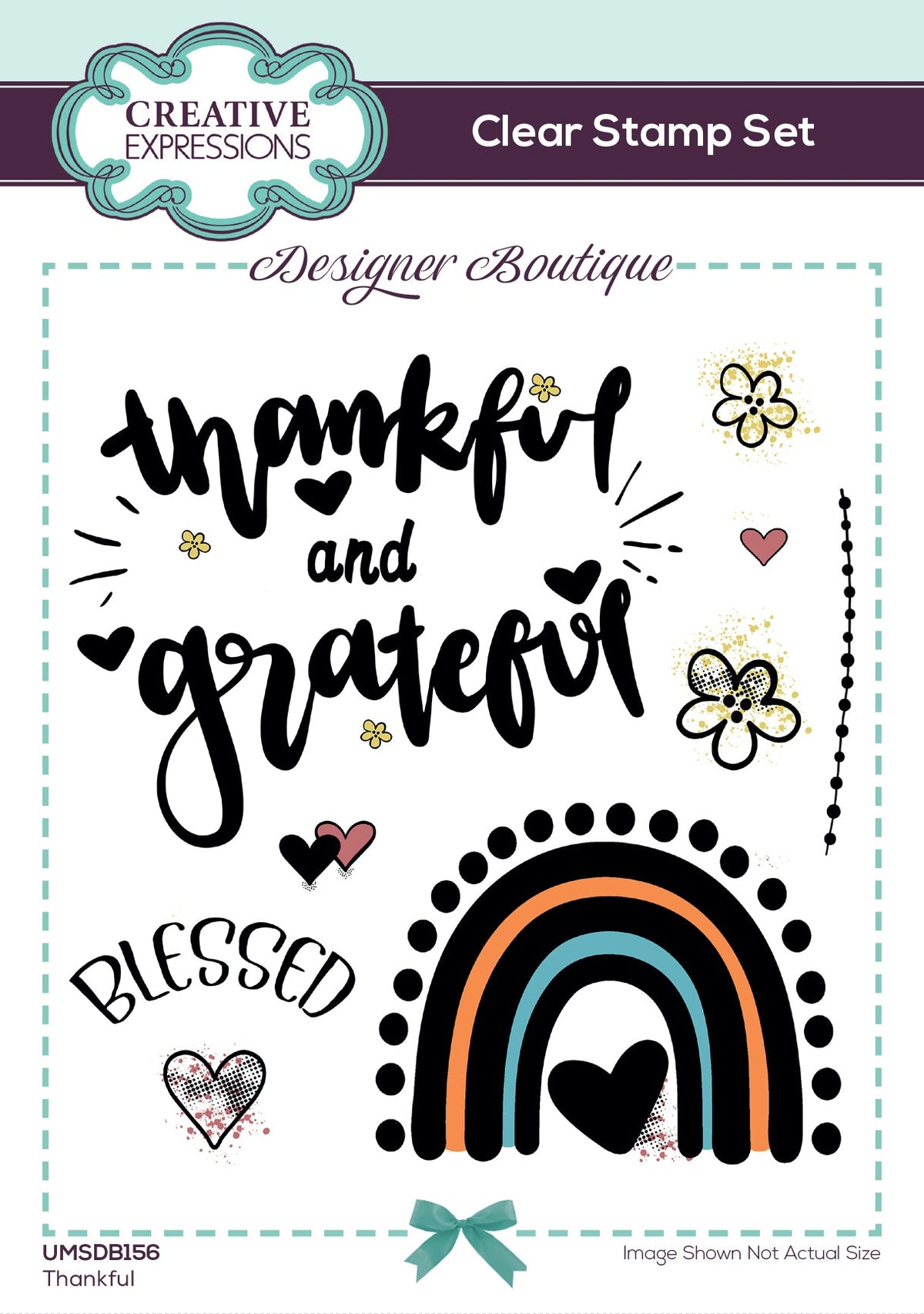 Thankful - Clear Stamp