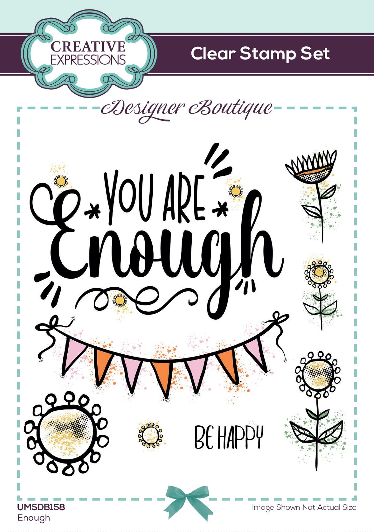 Enough - Clear Stamp
