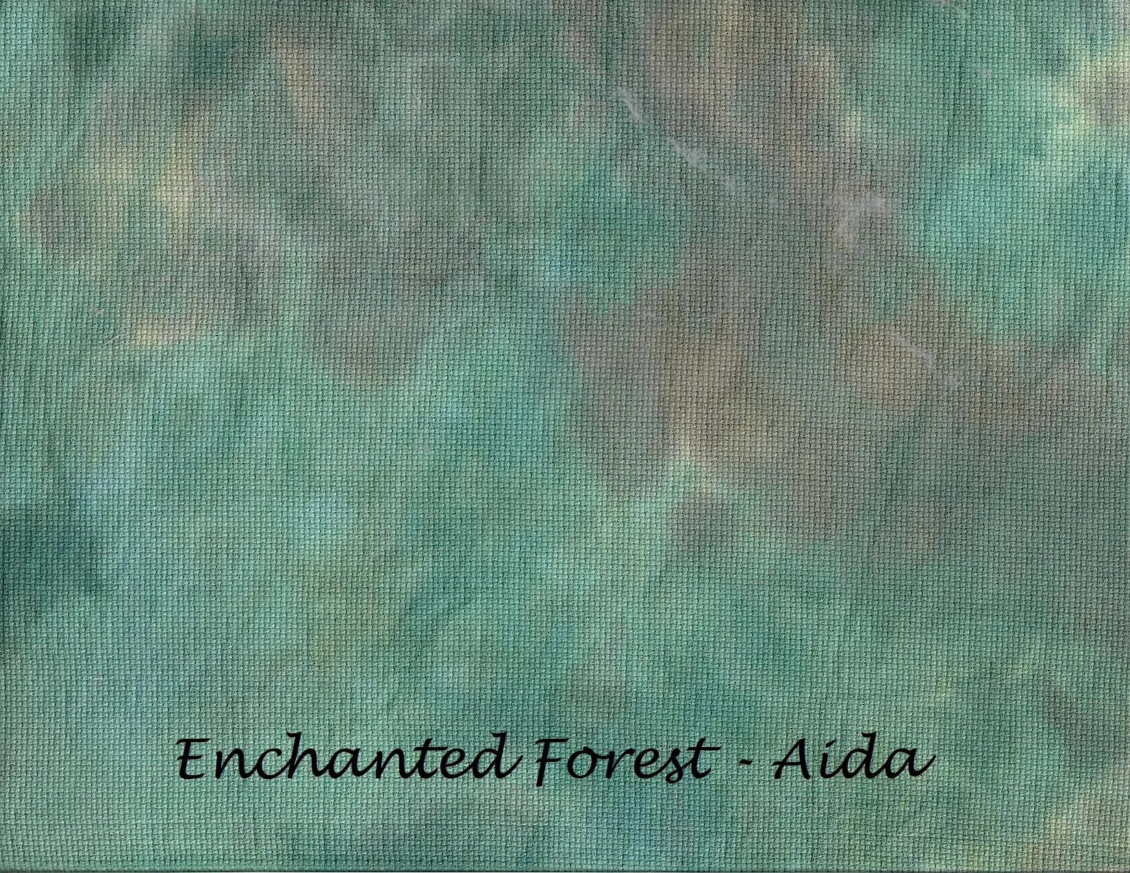 16 Count Enchanted Forest Aida 13x18, zoomed in. Select this picture to zoom back out.