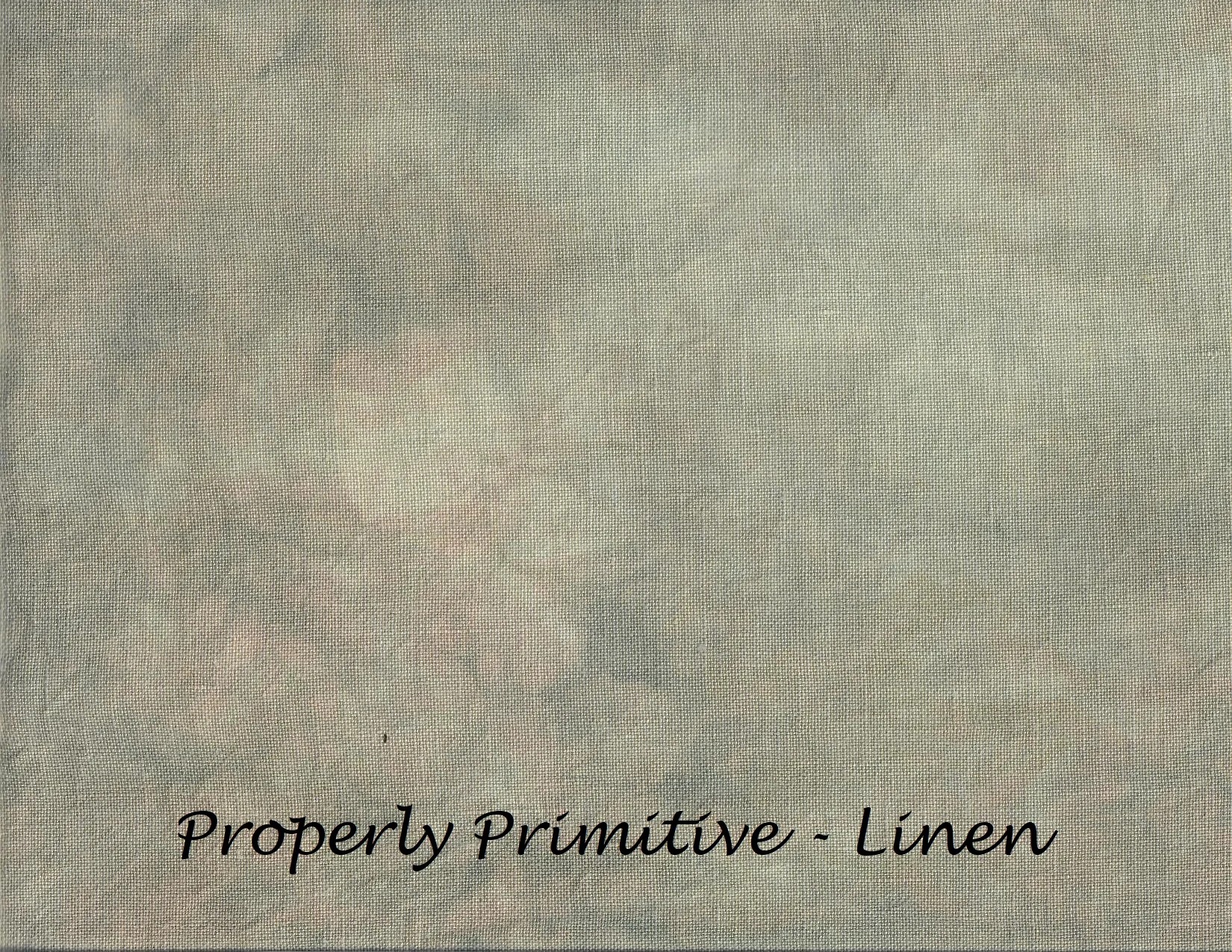 36 Count Properly Primitive Linen 13x18, zoomed in. Select this picture to zoom back out.