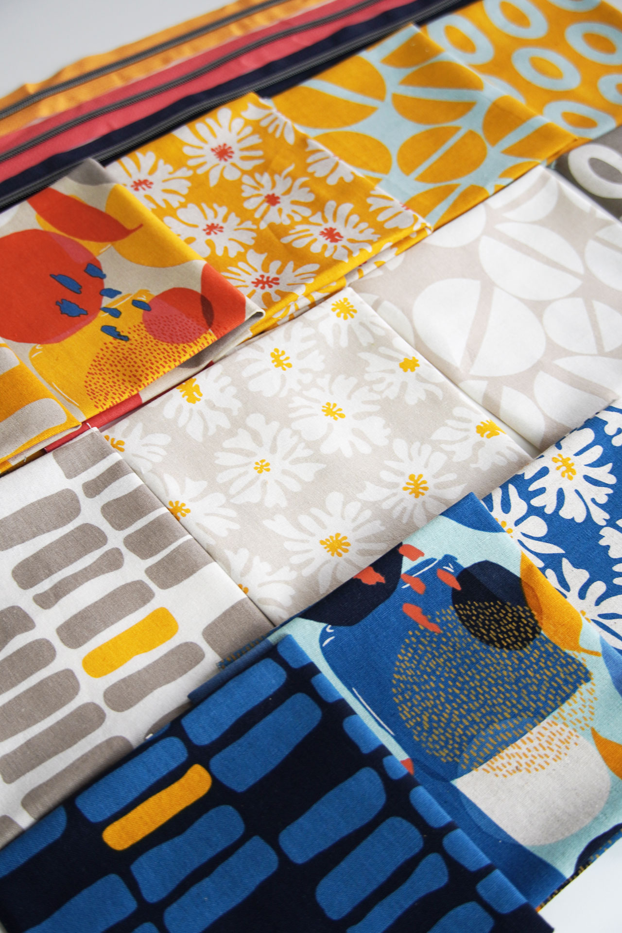 Urban Whisper Mochi Linen Sky - Quilt Fabric