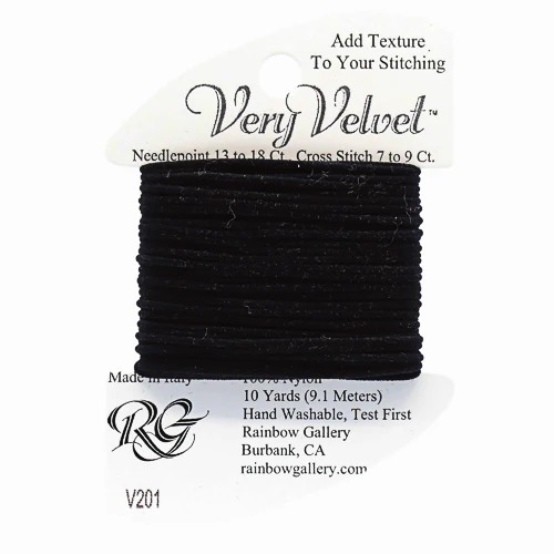 Rainbow Gallery Petite Very Velvet - #V201 Black