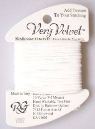 Rainbow Gallery Petite Very Velvet - #V202 White
