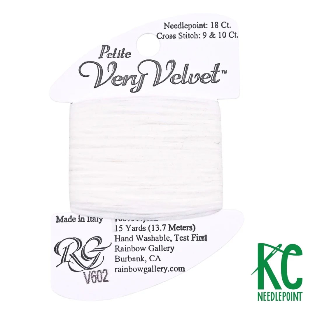 Rainbow Gallery Petite Very Velvet - #V202 White