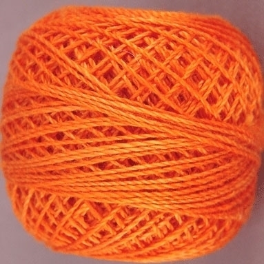 Valdani 3-Ply Thread - 244 Love of Life Beautiful Orange