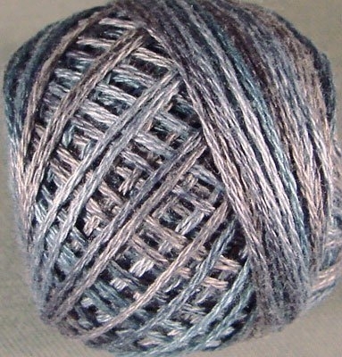 Valdani 3-Ply Thread - 561 Shimmering Denim