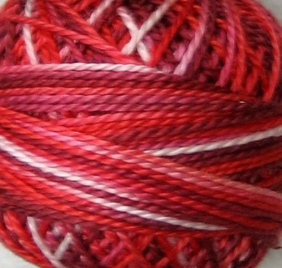 Valdani 3-Ply Thread - M66 Raspberry Fizz