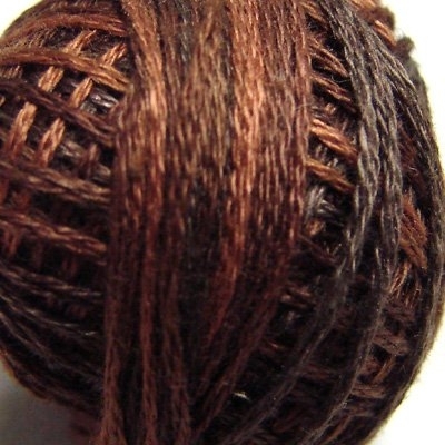 Valdani 3-Ply Thread - M90 Chocolate Brownies
