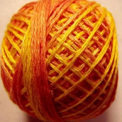 Valdani 3-Ply Thread - V1 Orange Blossom