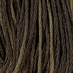 Valdani 6-Ply Thread - 548 Blackened Khaki Brown