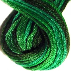 Valdani 6-Ply Thread - M79 Explosion in Greens