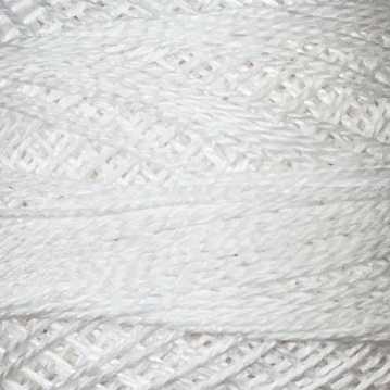 Valdani Perle Cotton Size 8 - #3 White