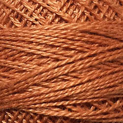 Valdani Perle Cotton Size 8 - #68 Golden Rust