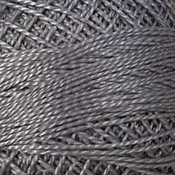 Valdani Perle Cotton Size 8 - #122 Light Medium Gray