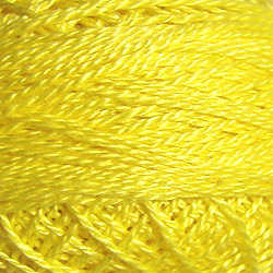 Valdani Perle Cotton Size 8 - #1308 Easter Yellow