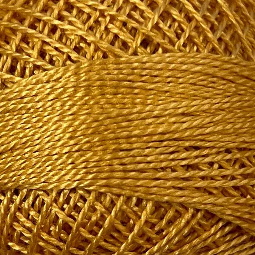 Valdani Perle Cotton Size 8 - #1315 Mustard Seed